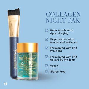 Collagen Night Pak with Brush